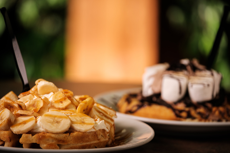 Banana Waffle