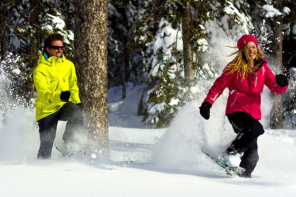 Snowshoeing