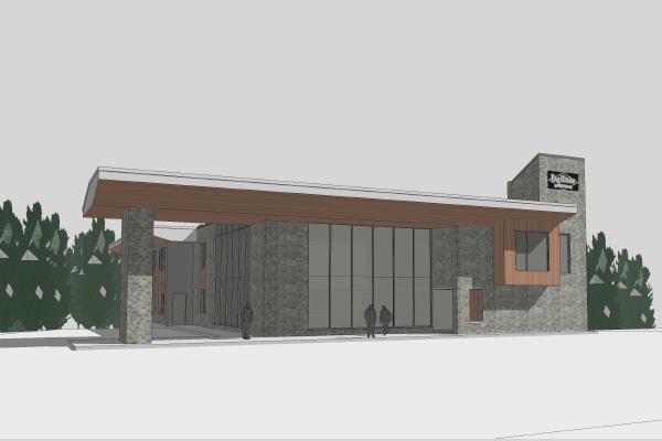 Cen Res building rendering