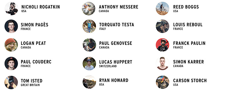 Athletes announced