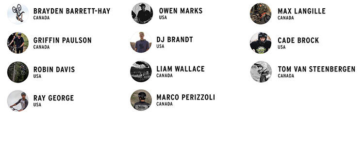 Athletes announced
