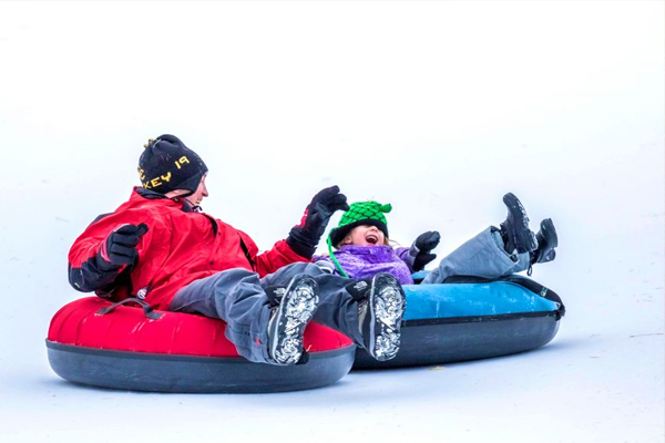 Add tubing to your list of winter fun