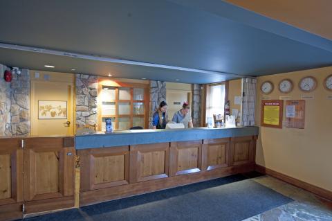 White Crystal Inn Front Desk