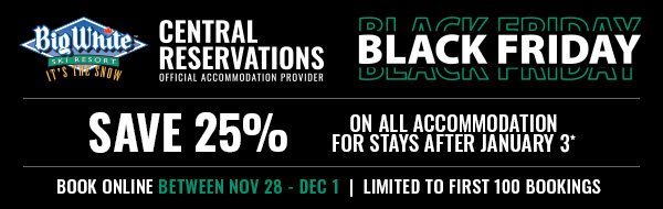 Black Friday accommodation deal