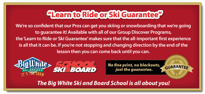 Ski & Board School Guarantee